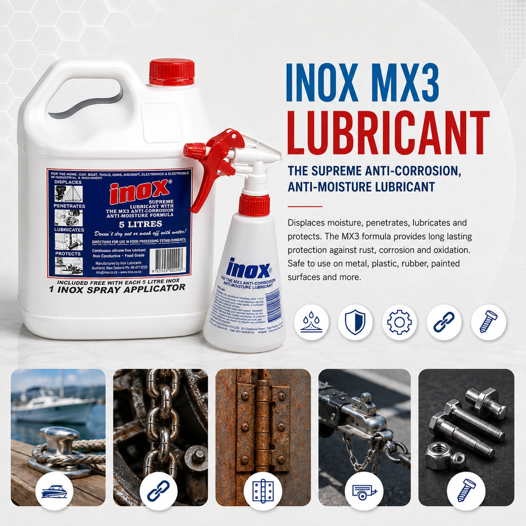 Inox MX3 Lubricant 5L With Free Applicator