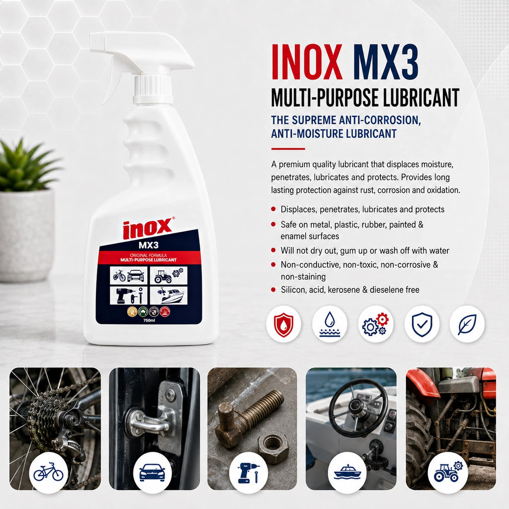 Inox MX3 Lubricant 750ml Spray bottle