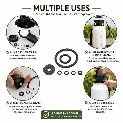 Klager EPDM Seals Kit Suitable for Alkaline Resistant Sprayers