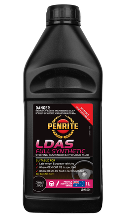 Penrite LDAS Synthetic Power Steering Fluid 1L - LDAS001