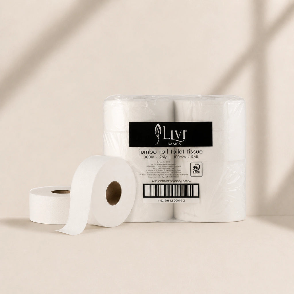 LIVI 7006 Jumbo Premium Toilet Roll - 2ply 300M