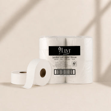 LIVI 7006 Jumbo Premium Toilet Roll - 2ply 300M