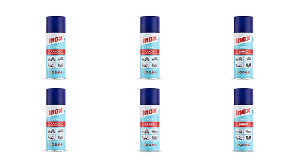 6 x MX4 Lanox Lanolin Lubricant 300g Aerosol