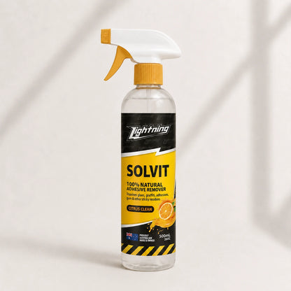 Lightning Solvit Citrus Clean 500ml - Natural Adhesive Remover -260C