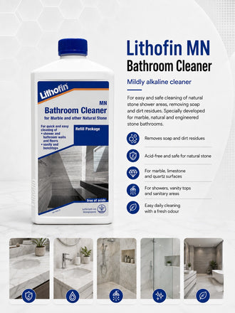 Lithofin MN Bathroom Cleaner 1L refill pack