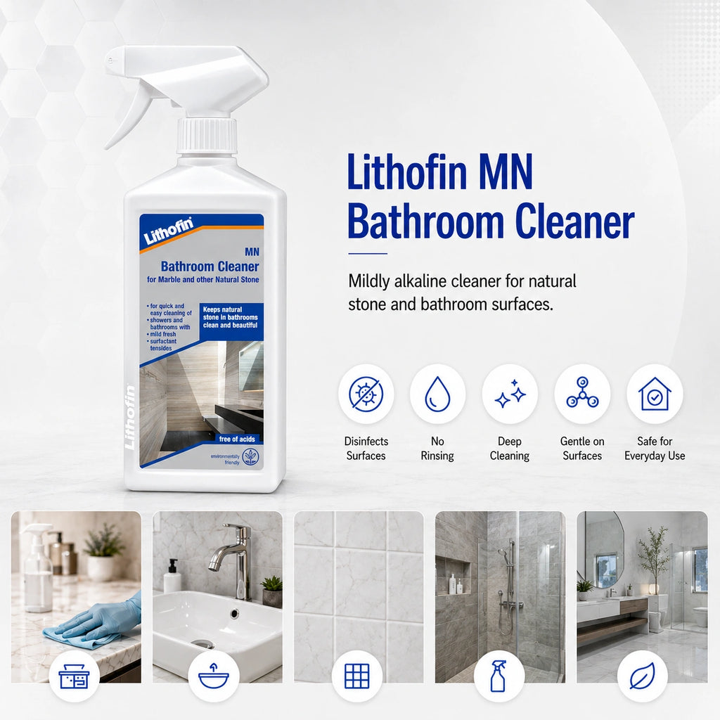 Lithofin MN Bathroom Cleaner 500ml Spray Bottle