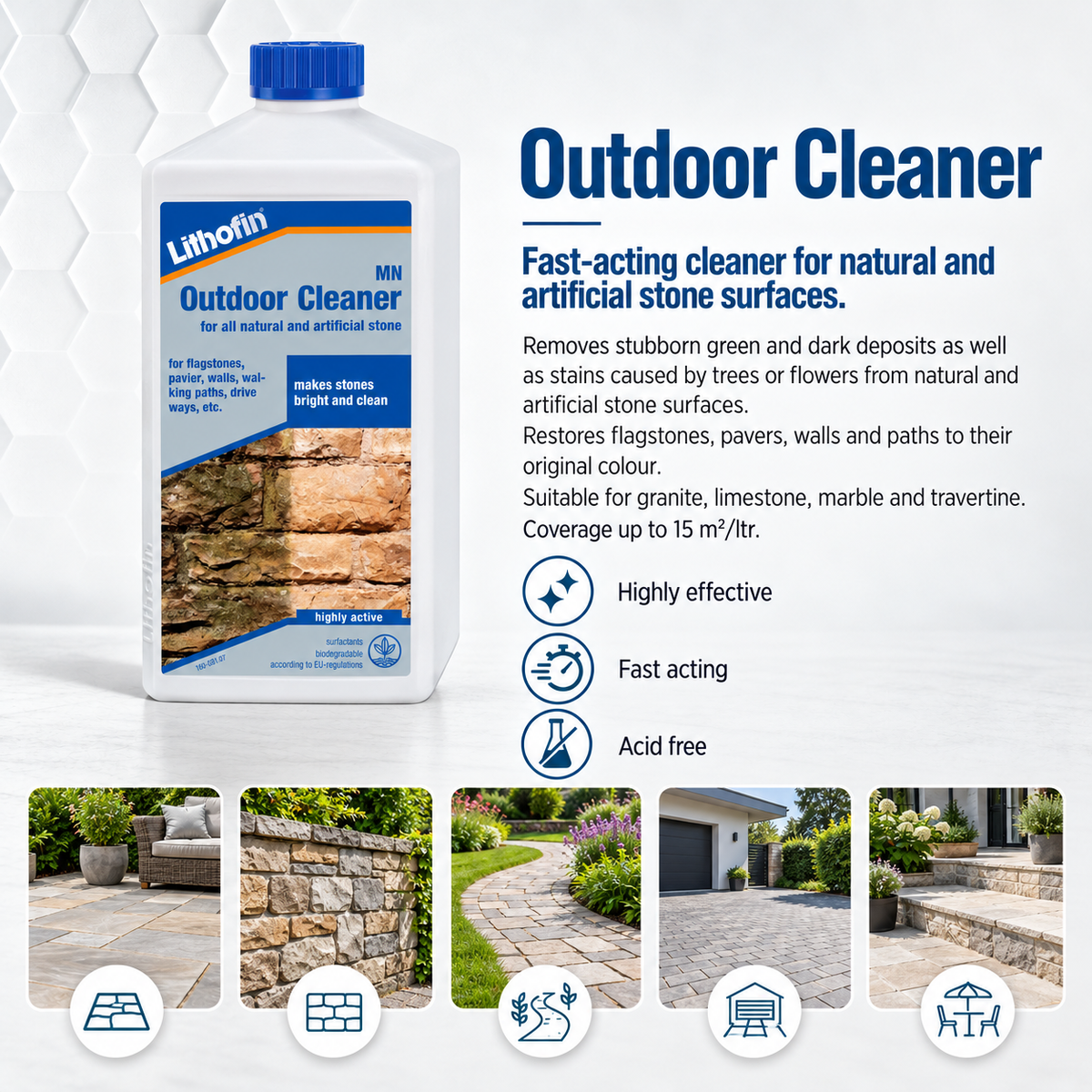 Lithofin MN Outdoor Cleaner 1L