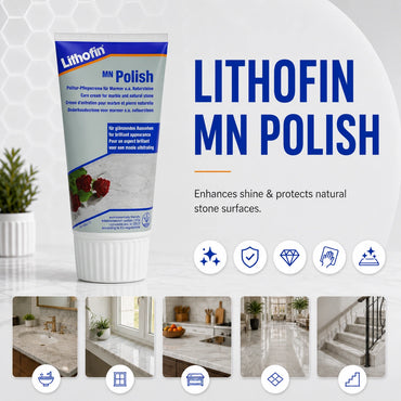 Lithofin MN Polish Cream 150ml Tube