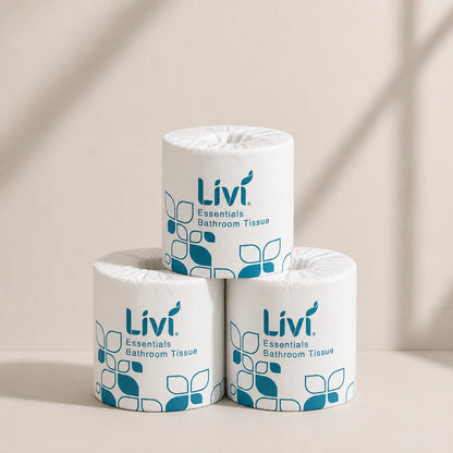 Livi 1001 Essentials Toilet Tissue (2 Ply 48 Packs x 400S/Roll)