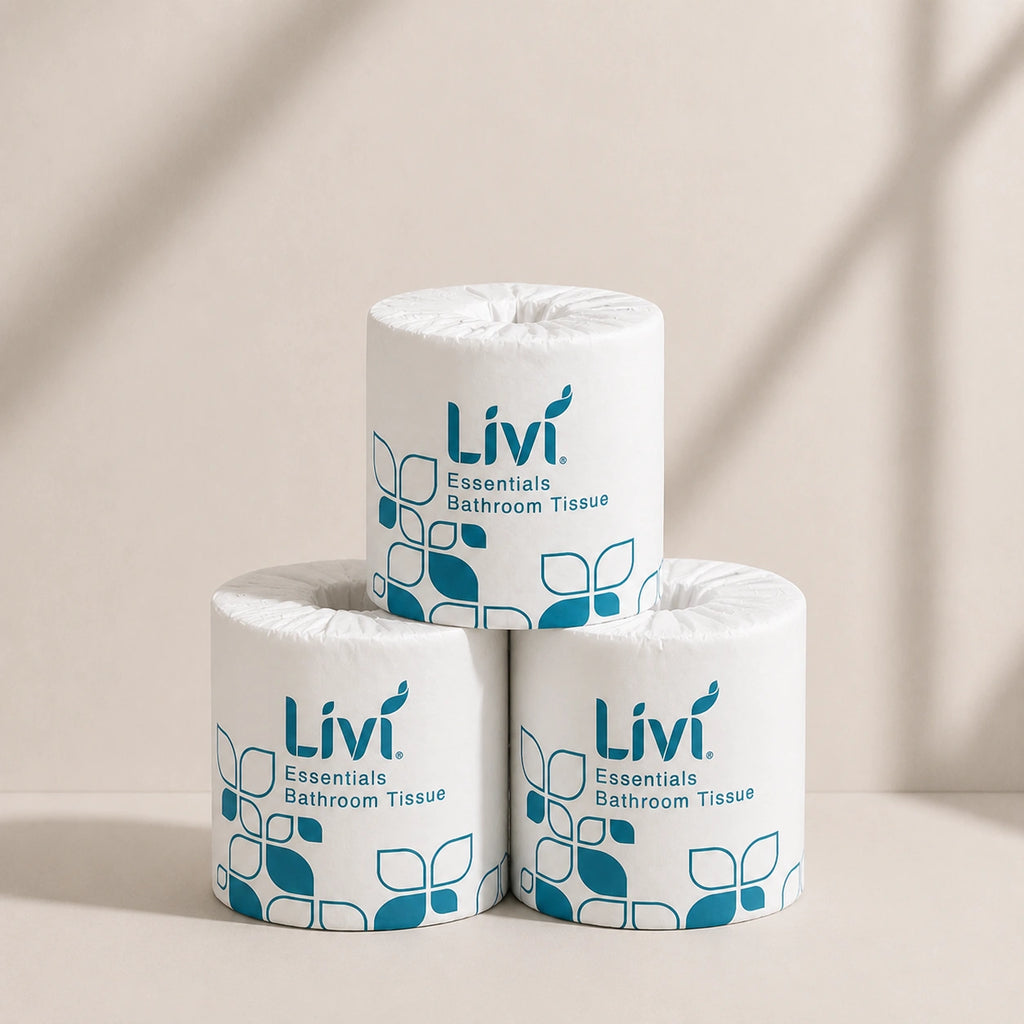 Livi 1001 Essentials Toilet Tissue (2 Ply 48 Packs x 400S/Roll)