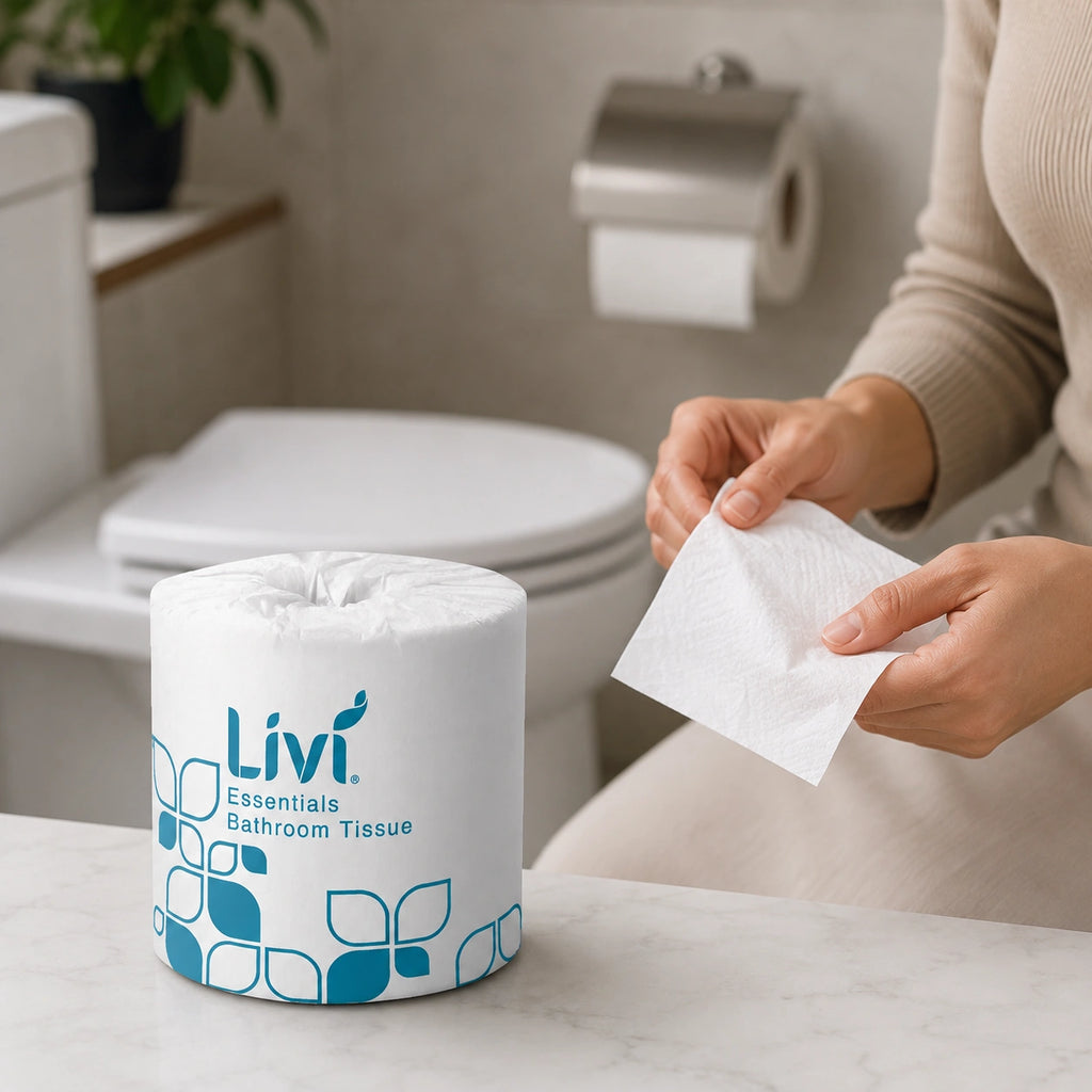 Livi 1001 Essentials Toilet Tissue (2 Ply 48 Packs x 400S/Roll)