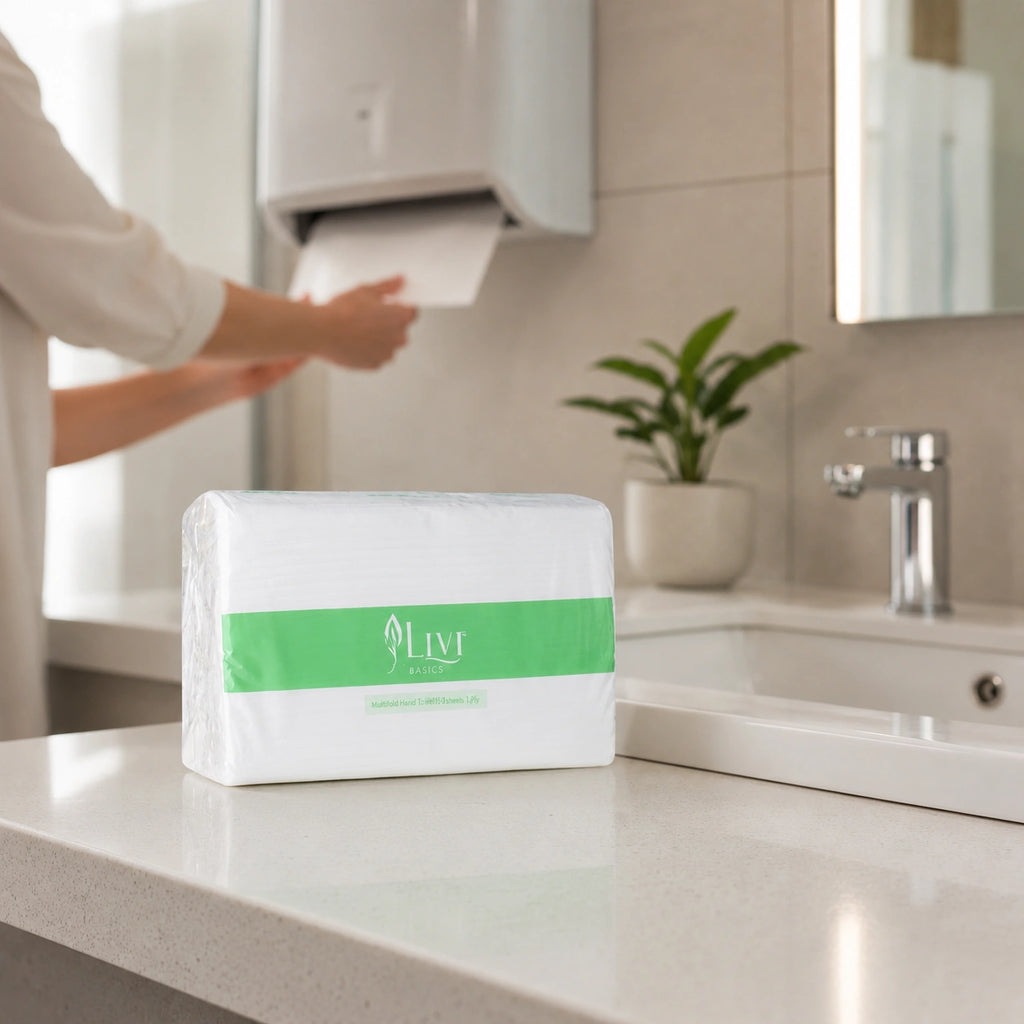 Livi 7200 Multifold Hand Towel (1 Ply 20 Packs x 200S/Pack)