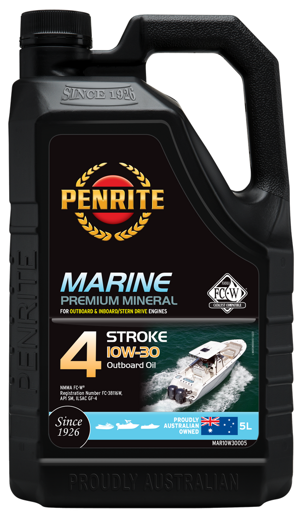 Penrite Marine Outboard 4 Stroke Oil 10W-30 5L - MAR10W30005