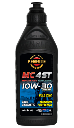 Penrite MC-4ST 10W-30 Semi Synthetic 1L -MC4SEMI10W30001
