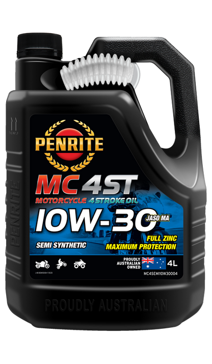 Penrite MC-4ST 10W-30 Semi Synthetic 4L -MC4SEMI10W30004