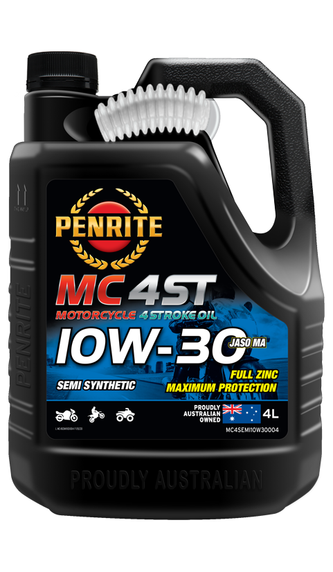 Penrite MC-4ST 10W-30 Semi Synthetic 4L -MC4SEMI10W30004