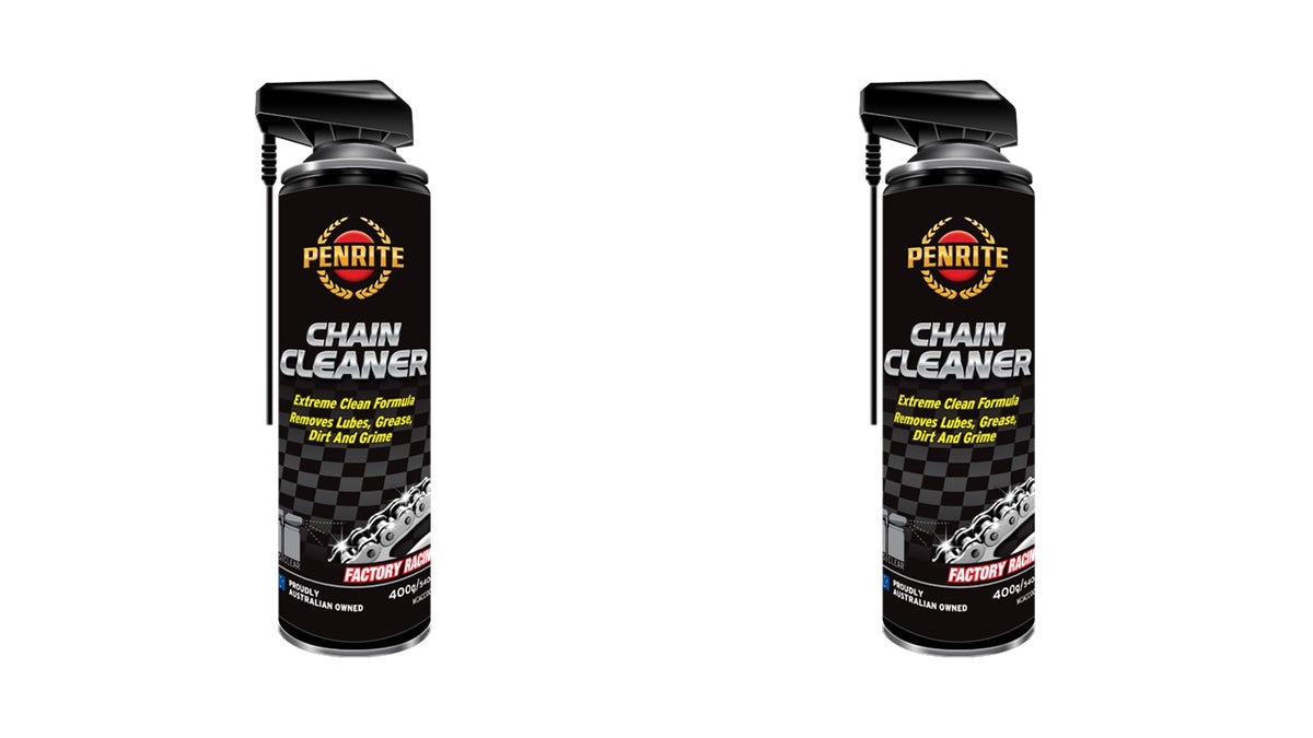 2 X Penrite Super Strength 10 Tenths Chain Cleaner 400ml - MCACC0004 (Twin Pack)