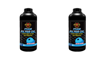 2 X Penrite 10 Tenths Foam Filter Oil 1L - MCFOAM001 (Twin Pack)