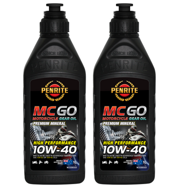 2 X Penrite MC Gear Oil Mineral - MCGO80001 (Twin Pack)