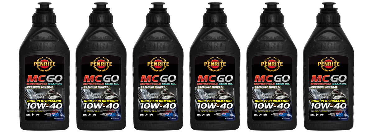 6 X Penrite MC Gear Oil Mineral - MCGO80001 (BOX)
