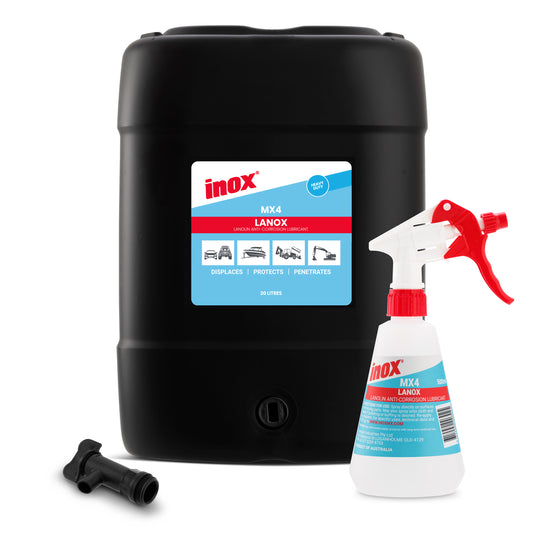 MX4 Lanox Lanolin Lubricant 20L + Free Applicator & Tap FREE SHIPPING!!