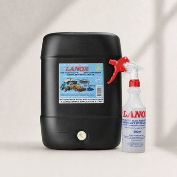 MX4 Lanox Lanolin Lubricant 20L + Free Applicator & Tap FREE SHIPPING!!