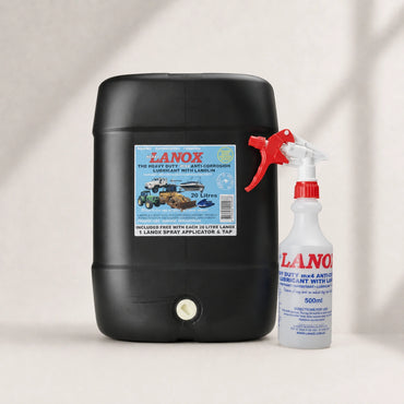 MX4 Lanox Lanolin Lubricant 20L + Free Applicator & Tap FREE SHIPPING!!