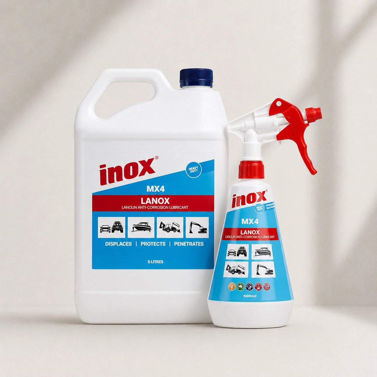 MX4 Lanox Lanolin Lubricant 5L With Free Applicator