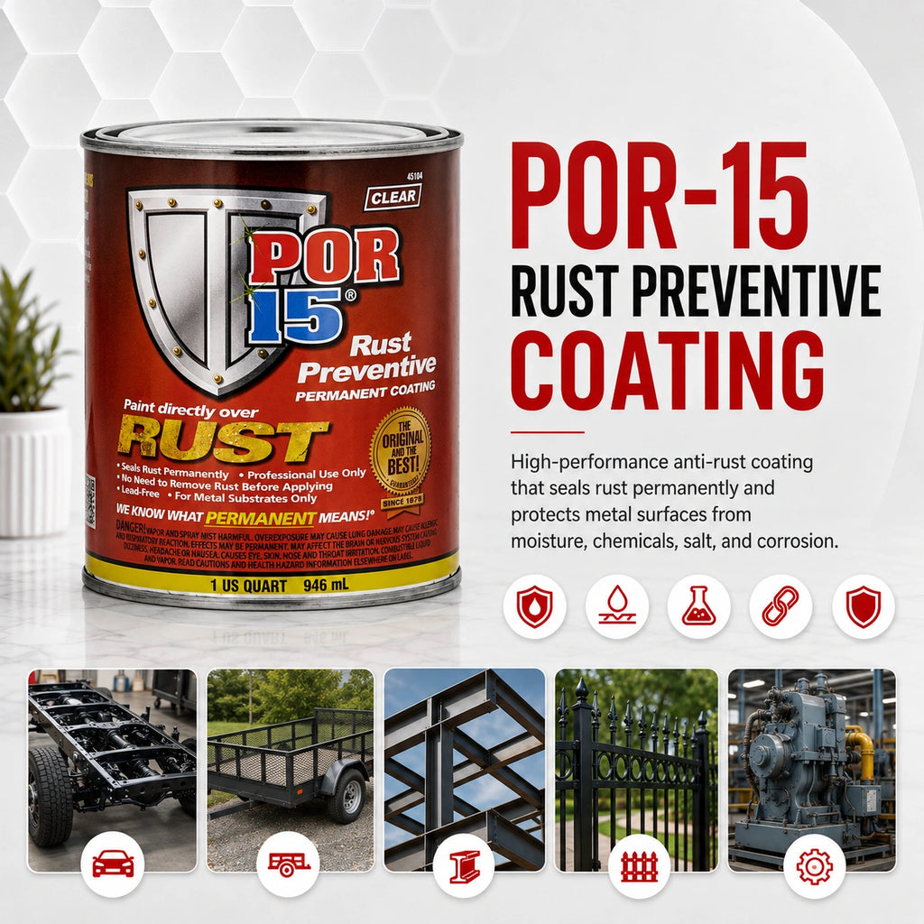 POR-15 Rust Preventive Paint Clear 946ML - POR45104