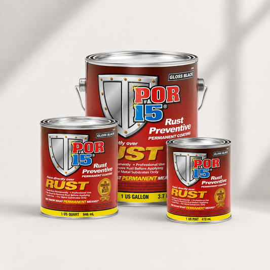 POR-15 Rust Preventive Paint Gloss Black 3.78L - POR45001