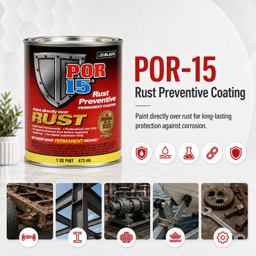 POR-15 Rust Preventive Paint Semi Gloss 473ML - POR45408