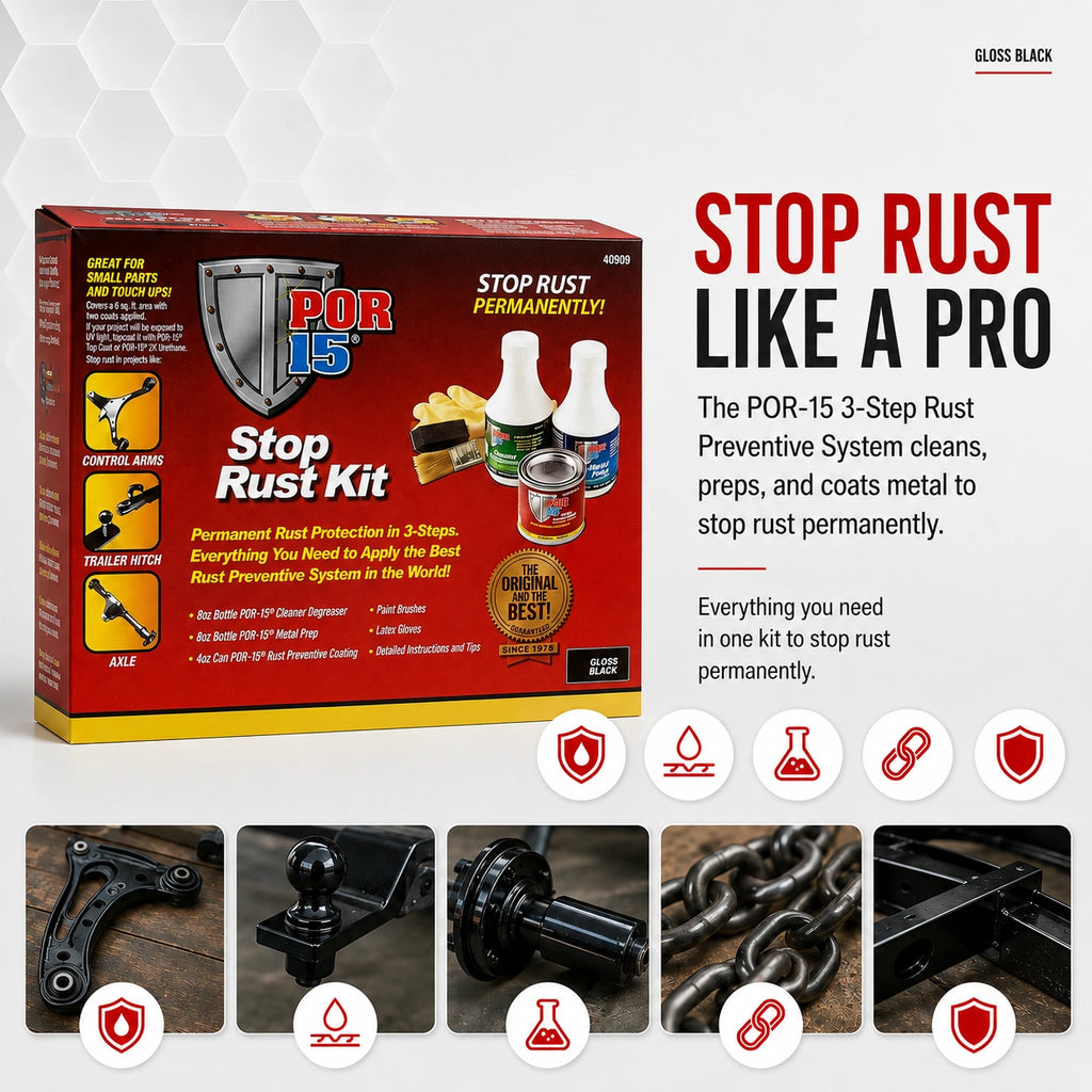 POR-15 Stop Rust Kit - POR40909