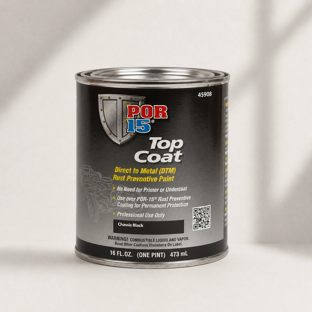 POR-15 Top Coat Chassis Black 473 ML - POR45908