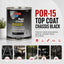 POR-15 Top Coat Chassis Black 473 ML - POR45908
