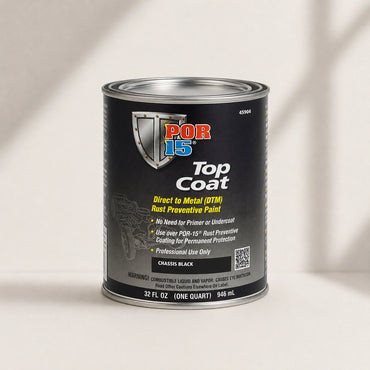 POR-15 Top Coat Chassis Black 946 ML - POR45904