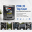 POR-15 Top Coat Chassis Black 946 ML - POR45904