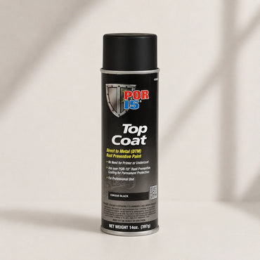 POR-15 Top Coat Chassis Black Aerosol 397G - POR45918