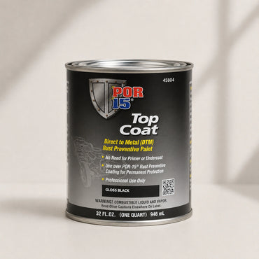 POR-15 Top Coat Gloss Black 946ML - POR45804