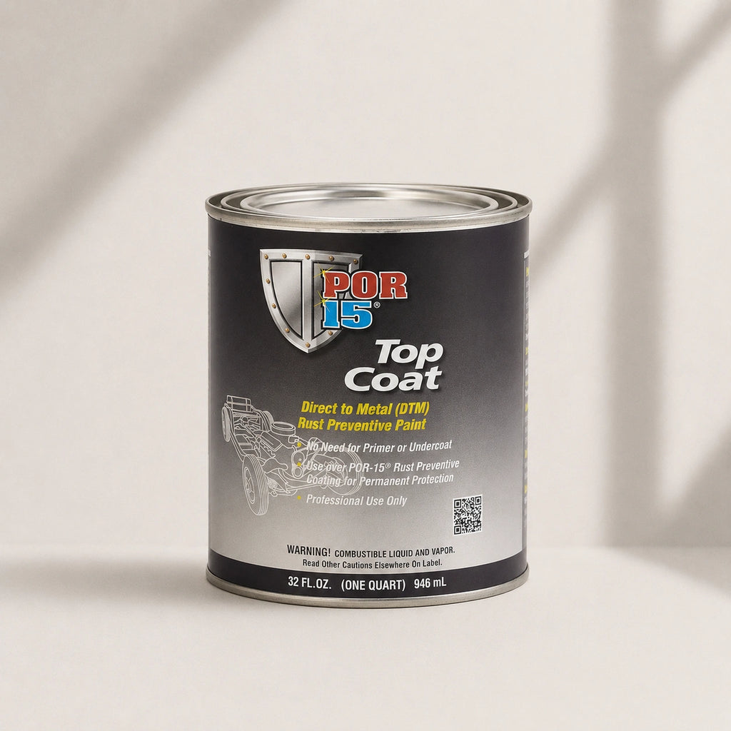 POR-15 Top Coat Silver 3.78 L - POR46001