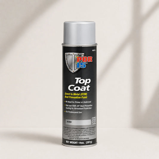 POR-15 Top Coat Silver Aerosol 397 G - POR46018