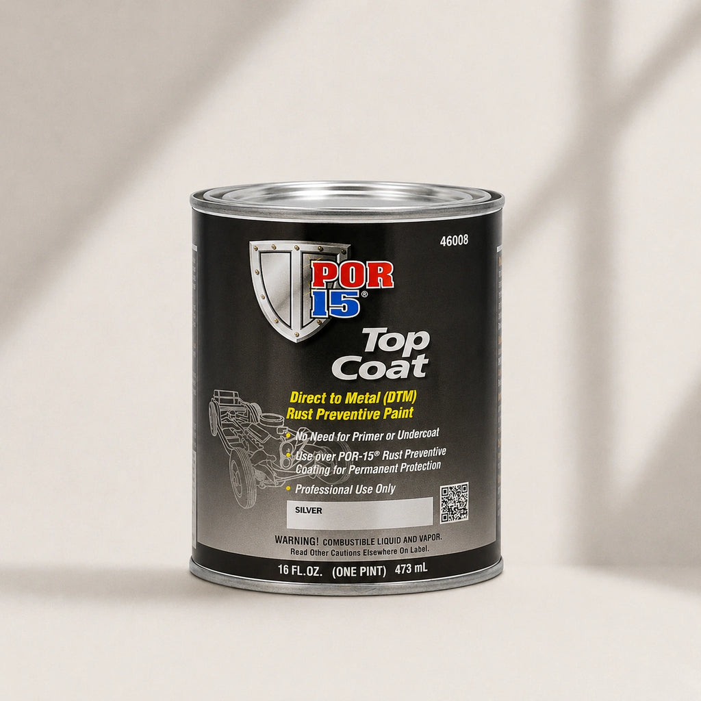 POR-15 Top Coat Silver 473 ML - POR46008