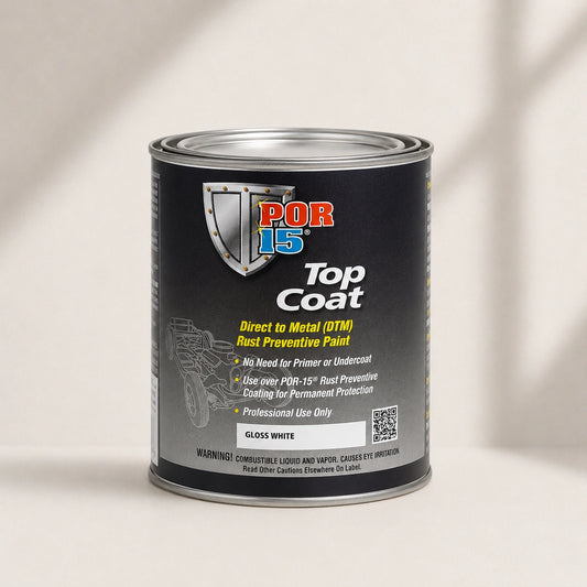 POR-15 Top Coat White 3.78 L - POR46801