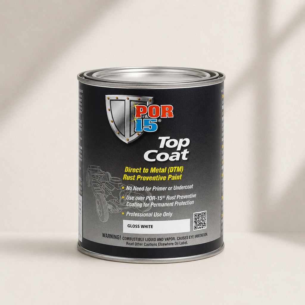 POR-15 Top Coat White 3.78 L - POR46801