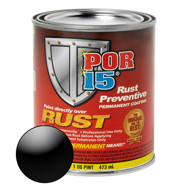 POR-15 Rust Preventive Paint Gloss Black 473ML - POR45008