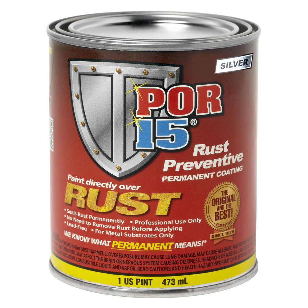 POR-15 Rust Preventive Paint Silver 473ML - POR45308