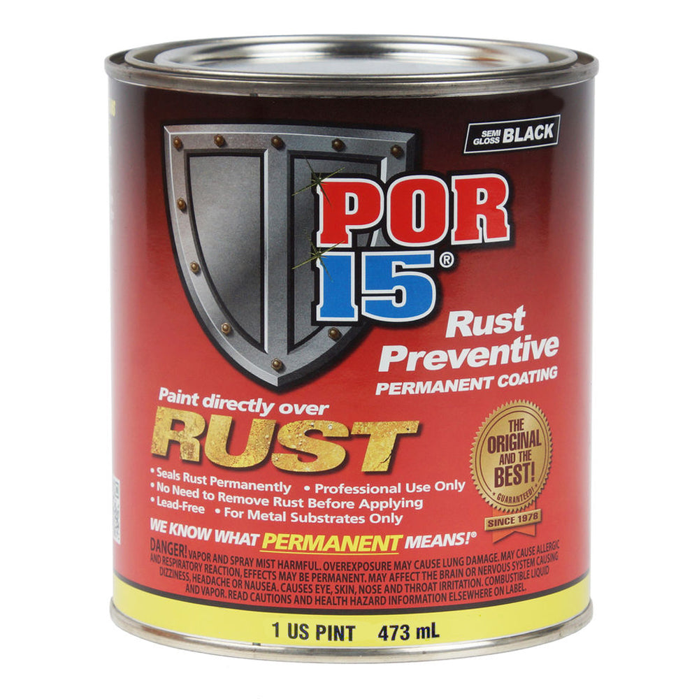 POR-15 Rust Preventive Paint Semi Gloss 3.78L - POR45401