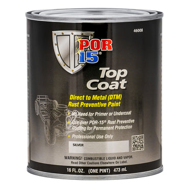 POR-15 Top Coat Silver 473 ML - POR46008