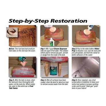 POR-15 Auto Fuel Tank Repair Kit - POR49239