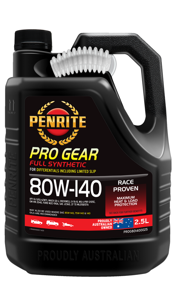 Penrite Pro Gear 80W-140 Gear Oil 2.5L - PROG801400025