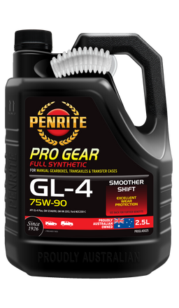 Penrite Pro Gear GL4 75W-90 Gear Oil 2.5L - PROGL40025